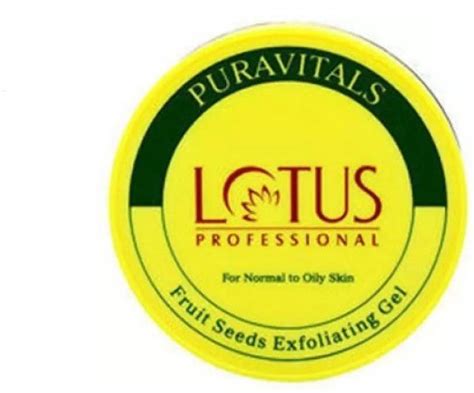 Lotus Professional Puravitals Fruit Seeds Exfoliating Gel Scrub - Price ...