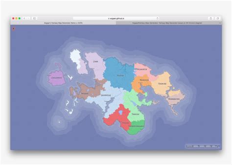 World Map Generator 的图像结果