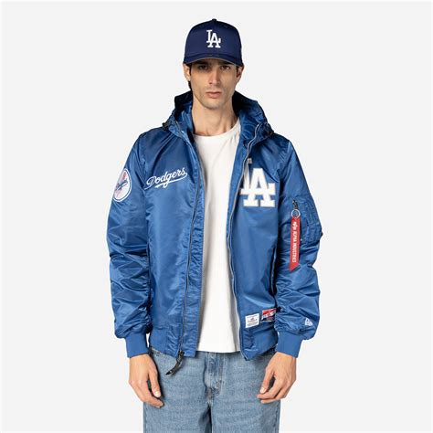 ALPHA INDUSTRIES X LOS ANGELES DODGERS BLUE JACKET – New Era Hong Kong
