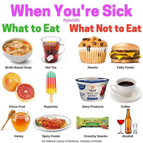 The best and worst foods to eat when youre sick - Here are foods that you should stick with: - 1 ...