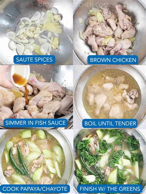 Tinolang Manok Recipe (Easy Chicken Tinola) | Recipe | Easy filipino ...