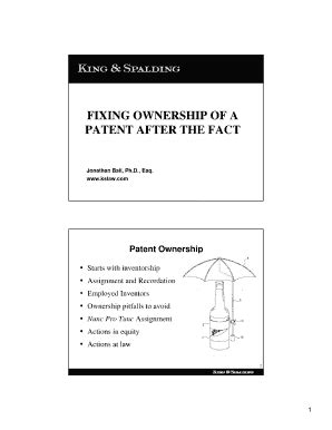 Nunc Pro Tunc Patent Assignment - Fill Online, Printable, Fillable ...