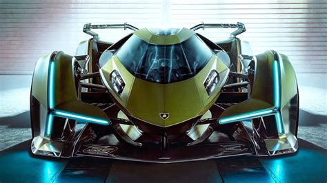 兰博基尼新款概念跑车VGT发布 设计惊艳造型科幻-新浪汽车