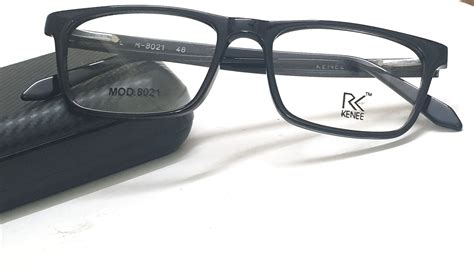 Rectangle Eyeglasses for Kids RK Kenee Mod 8020 Black – SoftTouchLenses