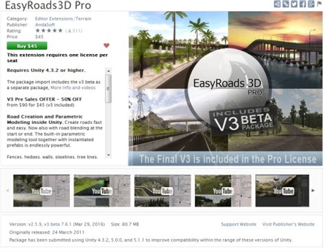 Image result for Easy Road Unity Side Object