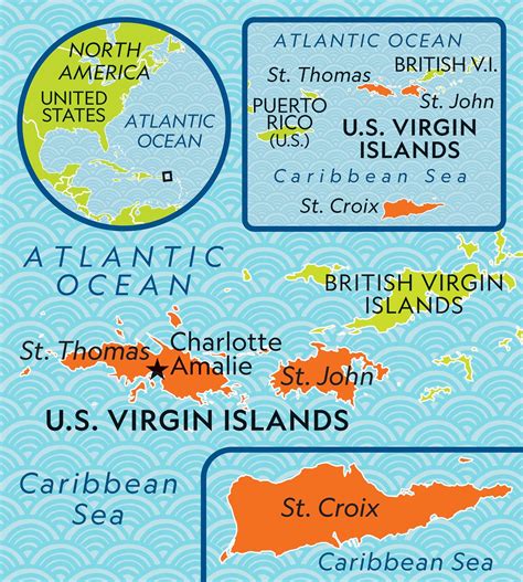 St Thomas Virgin Islands Map