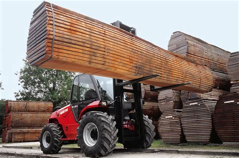 Image result for Manitou Cabless Telehandler Loader