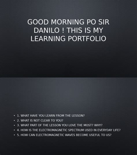 Image result for ePortfolio Science Examples