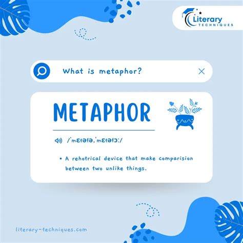 90 Metaphor Examples With Meaning and Explanations - Literary Techniques