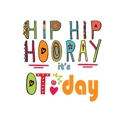 Hip Hip Hooray It's Ot Day SVG, Ot Day Svg, Change the World SVG, Globe ...