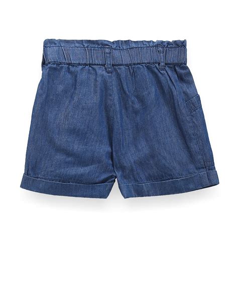 Girls Washed Denim Shorts – U.S. Polo Assn. India