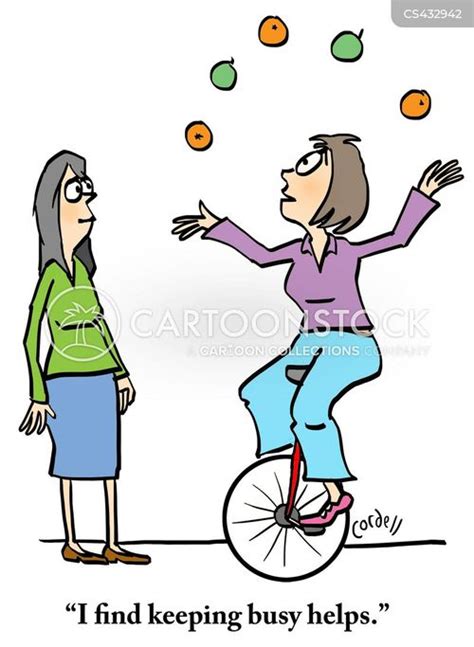 To Become Less Busy Cartoon 的图像结果