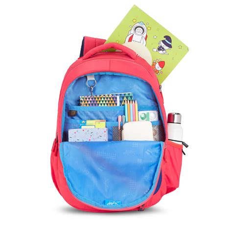 Skybags Drip 05 School Backpack Red