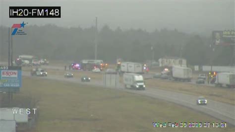 Terrell, Texas crash on I-20: Jet fuel spill shuts down westbound ...