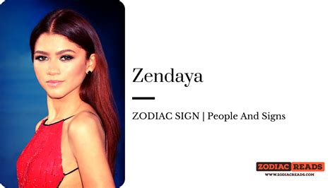 What Zodiac Sign Is Zendaya - Zodiac Elements Explained