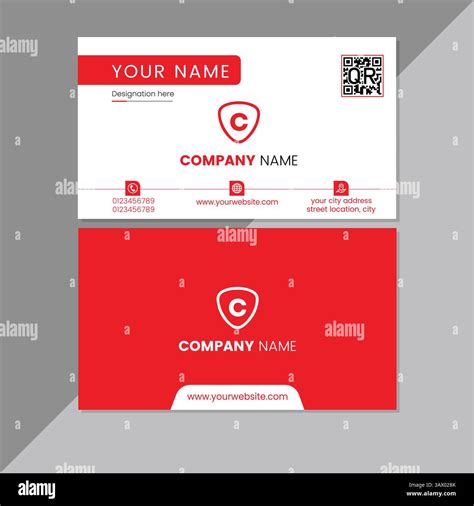 Clean Business Card Design 的图像结果