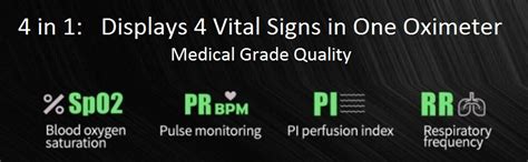 MEDITIVE Fingertip Pulse Oximeter, Dual Color OLED Display Blood Oxygen ...