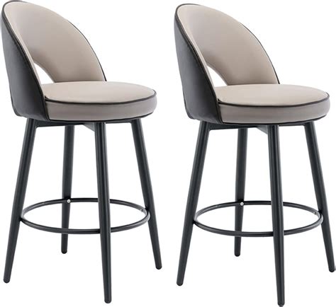 Amazon.com: Counter Height Swivel Barstools Bars Chair Bar Set of 2 ...