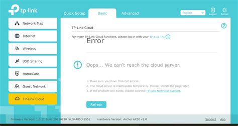 Cannot login to TP Link ID? - Home Network Community