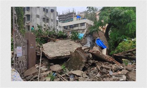 Four-Storeyed Building Collapses In Mumbai's Borivali West