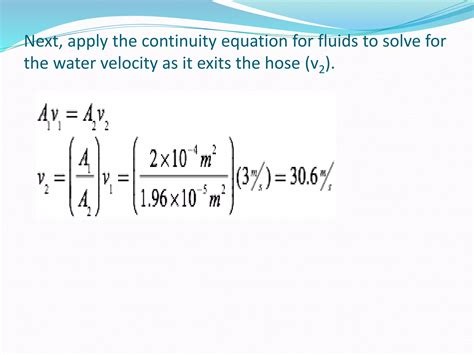 Equation of continuity | PPTX