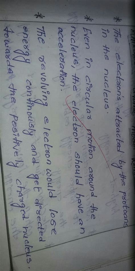 what was the drawback of Rutherford model of an atom - Brainly.in