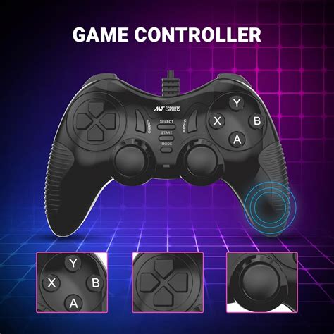Ant Esports GP115 Wired Gamepad, Compatible for PC & Laptop Computer ...
