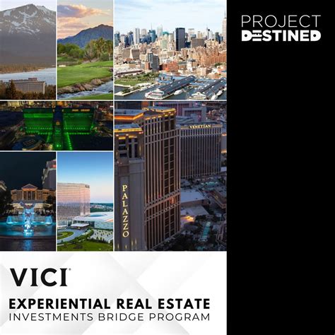 Join VICI Properties for experiential real estate program | Cedric Bobo ...