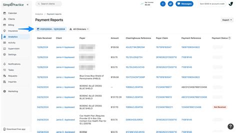 Managing unallocated insurance payments - SimplePractice Support