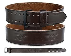 Buy ROBOX Powerlifting, Weight Lifting Belt - 4" Back Support 10mm ...