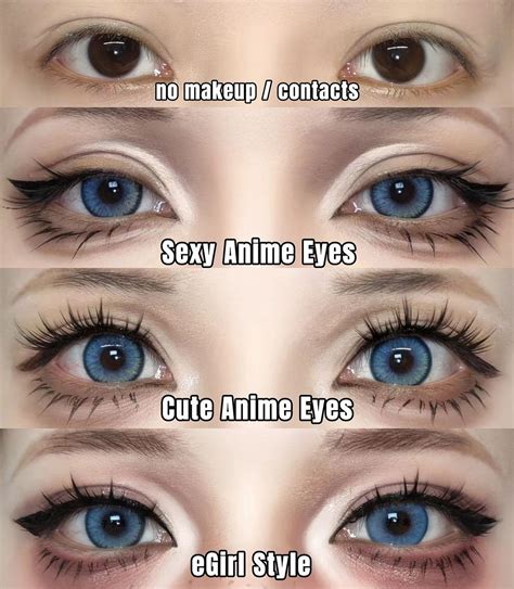 Image result for Anime Eye Makeup Tutorial