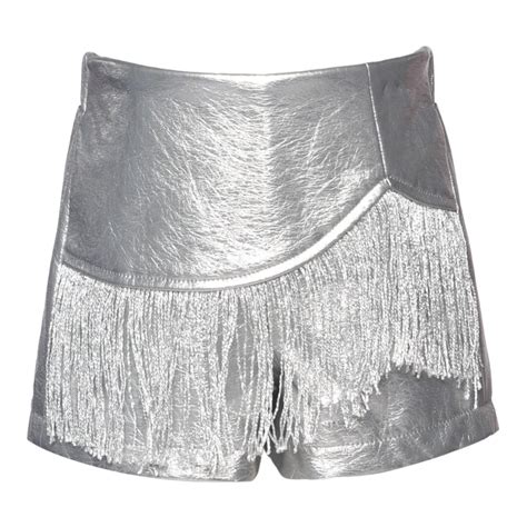Metallic Fringe Shorts | Mini Dreamers