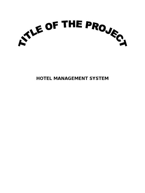 Hotel Management System Project Report Python MySQL 的图像结果