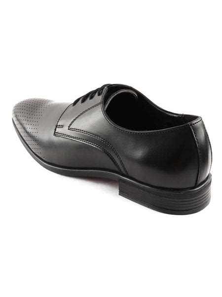 Buy Black Formal Derby Lace-ups Online EC 9207 BLACK – Sanfrissco