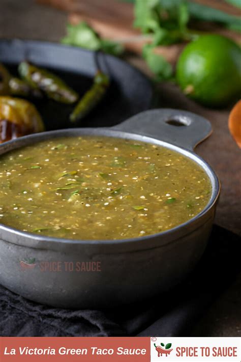 How to Make La Victoria Green Taco Sauce at Home