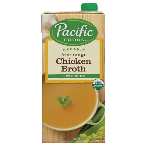 Pacific Foods Low Sodium Organic Free Range Chicken Broth-Main