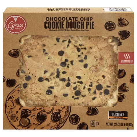 Cyrus O'Leary's Pie Co Chocolate Chip Cookie Dough Pie (22 oz) Delivery ...