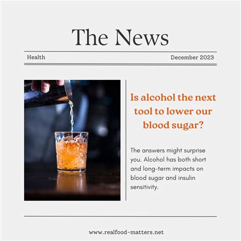 The Alcohol-Blood Sugar Connection: Effects, Risks, and Possible ...