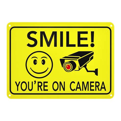 Printable Smile Youre On Camera