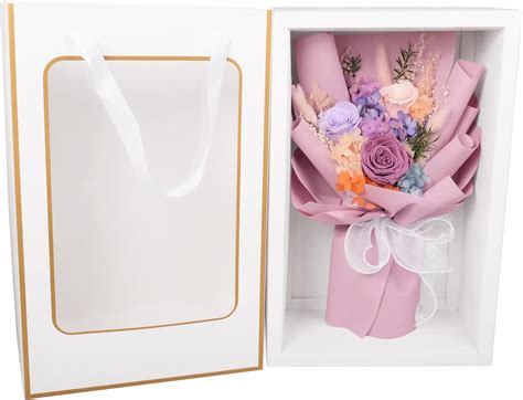 Amazon.com: Forever Rose, Roses Bouquet, Forever Flower Bouquet ...