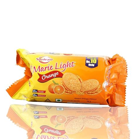 Sunfeast Marie Light Biscuit - Orange, 75g Pack: Amazon.in: Grocery ...