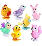 Buy SUPER TOY 3 PEC Jumping Bird Animals Key Operated Wind Up Toys for ...