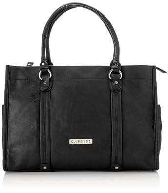 Buy Caprese Natalie Large Tote Bag (Black) at Amazon.in