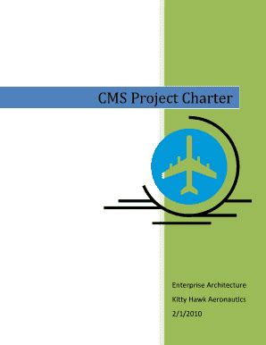 Fillable Online btmg CMS Project Charter - BTMG - btmg Fax Email Print ...