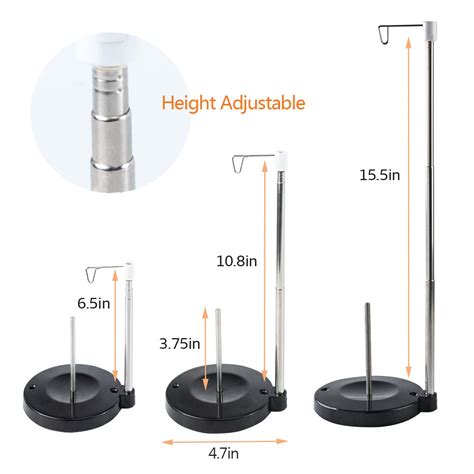 Sew Tech Adjustable Cone Thread Stand Spool Holder for Sewing Machine ...