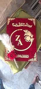 NIKAH NAMA Booklet Maroon Colour – Islamic Wedding Contract Book with ...