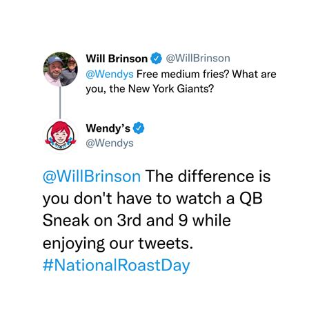 Wendy's Twitter Is Roasting Everyone For National Roast Day Yet Again ...