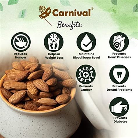 Carnival Almonds 250g – Handful Of Health