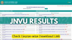 VTU Results 2025 OUT, Download BE, BSc 4th, 6th, 8th Semester Results ...