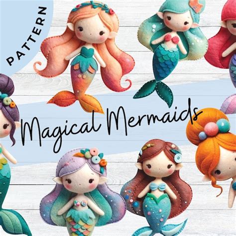 Image result for Felt Easy Mermaid Pattern